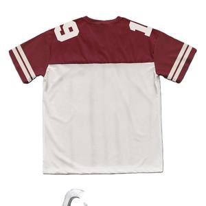 Jersey de Fútbol Americano Sublimado Personalizado, Cuello en V, Uniforme de Equipo, Ropa Deportiva Transpirable para Práctica, Fabricante OEM - Product Image 2