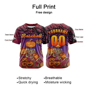 Maillot de baseball personnalisé en gros, vêtements de sport entièrement sublimés, uniforme d'équipe personnalisé - Product Image 2