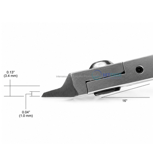Professional Medium Taper Head Relief Razor <b>Flush</b> <b>Cutter</b> Tungsten Carbide Hard Wire Cutting Pliers for Jewelry Making - Product Image 5
