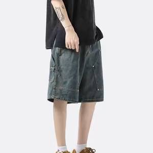 Shorts en jean pour homme à bas prix, légers, pour l'été, service OEM, personnalisation acceptée, emballage optimal, meilleurs shorts en jean pour homme - Product Image 1