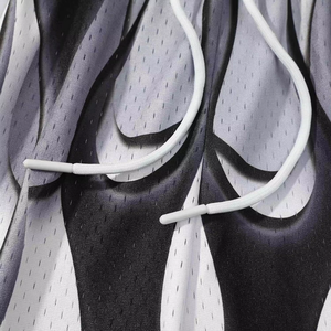 Custom Sublimation Footy Shorts Men's Breathable Rugby Shorts With <b>Strings</b> Sublimation Print Footy Shorts With Zip Pockets - Product Image 5