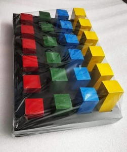 Colorful Wooden Peg <b>Board</b> With Square Blocks For <b>Finger</b> Exercise Rehabilitation Tool.. - Product Image 3