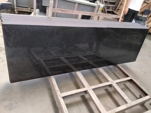 Dalles de granit noir South Galaxy de qualité supérieure, dalles de pierre naturelle, carreaux, comptoirs, plans de travail, revêtements de sol et pierre de construction - Product Image 5