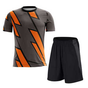 Maillot de football vierge en maille respirante à séchage rapide, style Hip Hop, pour entraînement, personnalisable pour équipe, uniforme de football par sublimation, vêtement sublimé - Product Image 1
