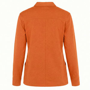 Chaqueta Médica Personalizada con Logo, Abrigo Térmico con Cierre de Broches, Uniforme de Enfermera al por Mayor, Chaqueta de Hospital de Manga Larga con Cuello. - Product Image 3