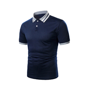 Men's Cotton Polo <b>Shirt</b> Short Sleeve Casual <b>Collared</b> <b>T</b> <b>Shirt</b> Custom Apparel Classic Pique Golf Tennis Uniform Business Wear Tops - Product Image 5