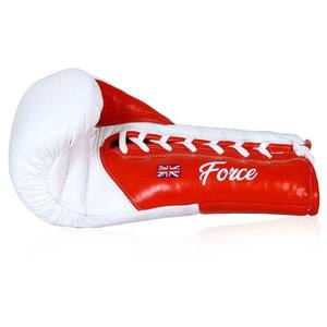 Guantes de Boxeo Profesionales de Cuero Genuino con Logotipo Personalizado, 10oz 12oz 14oz 16oz, con Cordones, para Entrenamiento, Sparring, Muay Thai, Competencia - Product Image 4