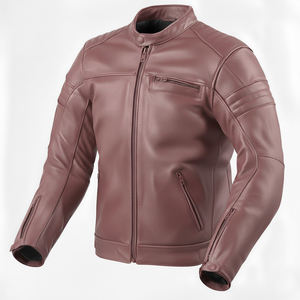 Nouvelle veste de moto tendance pour homme, style classique avec lacets latéraux, veste de sécurité routière, veste de moto tendance pour homme - Product Image 2