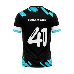 Camiseta de Lacrosse Personalizada al por Mayor, 100% Poliéster, Secado Rápido, Sublimada, Resistente a la Decoloración, Uniforme de Equipo, Proveedor OEM - Product Image 2