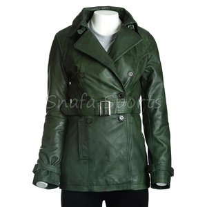 Chaqueta de cuero para mujer de la mejor calidad, diseño único, chaqueta de cuero de invierno para damas en venta a precio de mayoreo. - Product Image 2