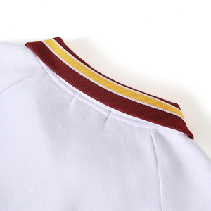 Sweat-shirt décontracté d'hiver en polaire écologique blanc à col zippé personnalisé pour la Fraternité de l'Université Bethune-Cookman, idéal pour la fabrication OEM - Product Image 4