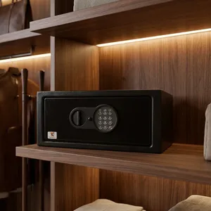 Coffre-fort numérique semi-automatique de taille ordinateur portable, coffre-fort électronique de sécurité pour hôtels, complexes hôteliers, bureaux et chambres d'hôtes - Product Image 3