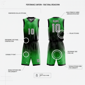 Custom Logo Design Basketball Uniform Set Breathable Quick Dry Sublimation Jersey and Shorts for Men Women Youth Teams Uniform - Product Image 2