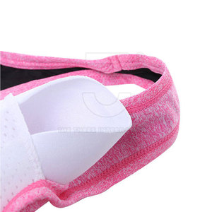 Soutien-gorge de sport simple haut de gamme avec maintien élevé, tissu respirant et écologique, logo frontal pour le yoga et l'exercice quotidien - Product Image 4