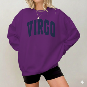 Suéter de punto oversize de manga larga para mujer, cuello simulado, estilo casual relajado de invierno, con logo frontal, tacto suave, estilo urbano para el día a día. - Product Image 3