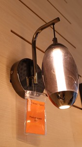 Modern <b>Wall</b> Lamp Metal Glass Dome Shade E27 LED Warm White <b>Light</b> 3000K <b>Switch</b> Control Indoor Living Room Lighting - Product Image 5