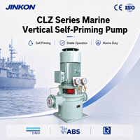 Pompe centrifuge verticale auto-amorçante CLZ Marine pour transfert d'eau de mer, eau de cale, eau de ballast et eau de refroidissement embarquée