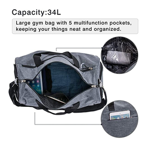 <b>Rolling</b> Baseball Bat Bag Zipper Closure Casual Style for Lightweight Softball Equipment Gear <b>Backpack</b> Glove Compartment Hook - Product Image 3