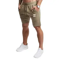 Mens Cotton Shorts Calf-Length Gyms Fitness Bodybuilding Casual Joggers Workout Brand Sporting Shorts Sweatpants Sportswear