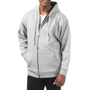 Vêtements neufs pour hommes, sweat à capuche en polaire et thermique à fermeture éclair intégrale, sweats à capuche et sweat-shirts pour hommes - Product Image 3