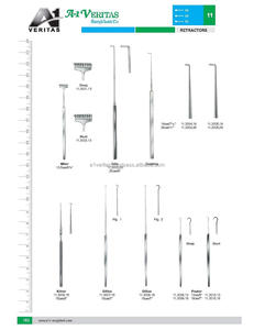 Rétracteur manuel à crochet Gillies Skin 18cm Finition terne et mate ISO 13485 Instrument chirurgical en acier inoxydable de qualité médicale certifié - Product Image 6