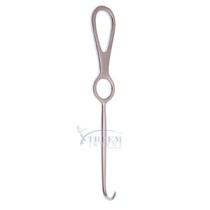 Crochet chirurgical manuel robuste en acier inoxydable, instrument orthopédique pour la rétraction osseuse et l'utilisation en salle d'opération hospitalière - Product Image 5