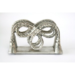 BOWKNOT Beautiful Modern Metal Napkin Holder Free Standing <b>Table</b> Decorative Stand - Product Image 3