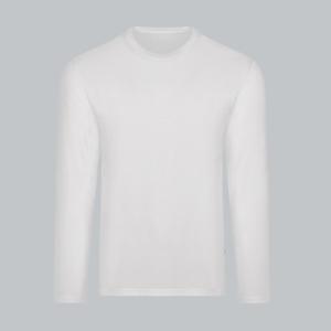 Camisetas Casuales de Manga Larga con Cuello Redondo 100% Algodón para Hombre, de Alta Calidad, Corte Regular, Diseño Sólido, Secado Rápido y Transpirables, Venta al Por Mayor - Product Image 4