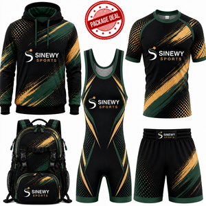 ชุดกีฬา MMA SINEWY สำหรับผู้ชายและผู้หญิง ผลิตจากโพลีเอสเตอร์ พิมพ์ลายแบบ Sublimation ระบายเหงื่อได้ดี แห้งเร็ว เหมาะสำหรับการออกกำลังกาย สำหรับผู้ใหญ่ - Product Image 5