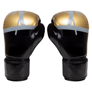 ถุงมือชกมวยแบบกำหนดเอง MMA มวยไทย คิกบ็อกซิ่ง ถุงมือฝึกซ้อม สายรัดข้อมือแบบเวลโคร ปิดนิ้วมือเต็มรูปแบบ ขนาด 10oz 12oz 14oz - Product Image 4