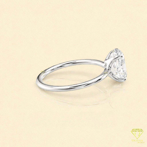 Anillo de Compromiso de Moissanita de Diseño Ecológico para Bodas y Eventos Especiales, Disponible a un Precio Competitivo - Product Image 2