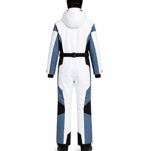 Combinaison de ski pour homme en gros, une pièce, imperméable, coupe-vent, pour snowboard, tenue d'hiver d'extérieur, fabricant de logos personnalisés - Product Image 4