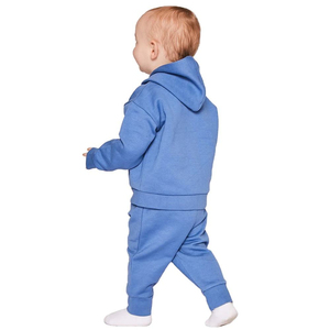 Conjunto Deportivo de Dos Piezas para Niños con Logotipo Personalizado, Sudadera con Capucha y Pantalones Deportivos, Ropa Infantil Estampada para Niños - Product Image 2