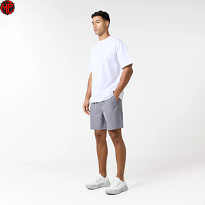 Pantalones Cortos Deportivos Transpirables de Secado Rápido para Hombre, Cintura Elástica con Cordón, Material de Poliéster, para Correr, Hacer Ejercicio, Gimnasio - Product Image 2
