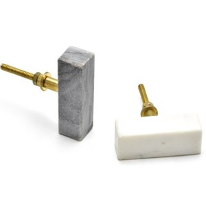 Poignées en marbre de qualité supérieure, poignées de porte et de tiroir en marbre et métal de luxe pour chambre à coucher, disponibles en gros - Product Image 3