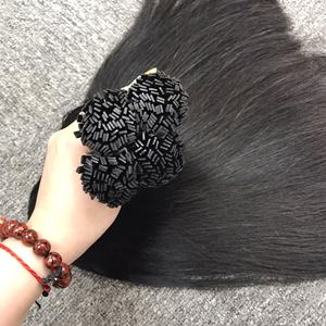 Usine en gros cuticule saine alignée 100% vierge vietnamien Remy droite pointe plate Extensions de cheveux - Product Image 5