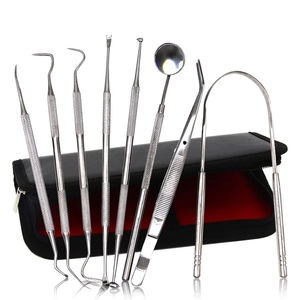 Kit de Examen Dental Manual de Acero Inoxidable con Certificación CE, Implantes Dentales DENTRIC Personalizados de Alta Calidad, Espejo Dental, Cuidado Bucal - Product Image 1