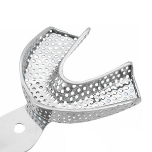 Oferta Especial: Bandeja de Impresión Perforada para Mandíbula Inferior, Pequeña, de Acero Inoxidable, Instrumento Quirúrgico Dental para Impresiones Dentales Precisas - Product Image 5