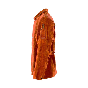 Chaqueta de Soldadura de Alta Calidad Hecha de Cuero Dividido, Fabricante de Equipos de Seguridad para Soldadores de Primera Calidad en Pakistán - Product Image 3