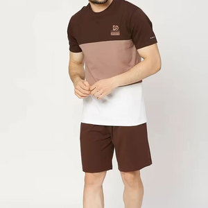 Conjunto de Pantalones Cortos de Lona Transpirable de Alta Calidad con Personalización de Logotipo Frontal para Hombre - Product Image 1