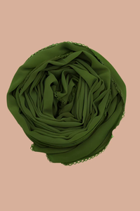 Breathable Plain <b>Scarf</b> Fabric Cotton Viscose Polyester Lightweight Woven Neckwear Textile Bulk OEM ODM Private Label Manufacture - Product Image 2