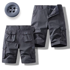 Summer Ready Men’s Cargo Shorts in Bulk Cargo Shorts with Zipper Pockets for Security Comfortable Street Style Cargo Shorts - Product Image 4