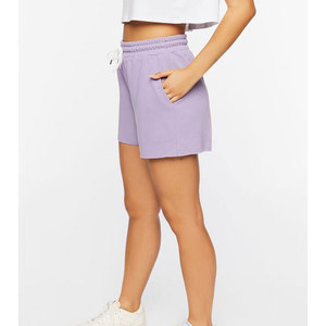 Shorts de sport pour femmes, très demandés, personnalisables, avec poches, taille mi-haute, cordon de serrage, coupe décontractée, pour la course et le jogging - Product Image 6