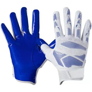 Gants de football américain unisexes avec logo personnalisé, design imperméable en polyester/cuir pour les sports et les activités de plein air, vêtements d'hiver - Product Image 5