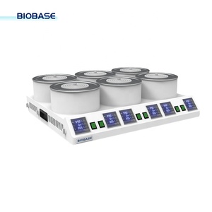 BIOBASE CN Water Bath dengan Fungsi Pengaduk MSW-SCG6 RT~100C Pemanas Air Laboratorium Suhu Tinggi dengan Pengaduk Magnetik Harga - Product Image 1