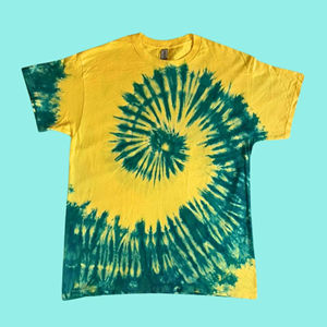 Hot Sale Custom Supply High Quality <b>Polyester</b>/Cotton Poplin Backless Lantern Sleeve Sexy Acid Washed Tie-dye <b>Tshirt</b> Teenagers - Product Image 2