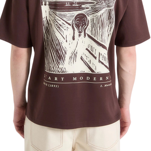 T-shirt pour homme à col rond et manches courtes, imprimé graphique vintage au dos et texte à l'avant, coupe décontractée, décontracté, vente en gros, personnalisable, OEM, en coton - Product Image 6