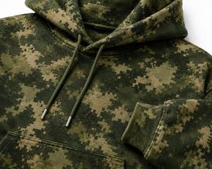 เสื้อฮู้ดดี้โอเวอร์ไซส์ขายดีสำหรับทุกเพศ ผ้าฟลีซบุผ้าฝ้าย 100% สวมใส่สบายสไตล์สตรีทแวร์ ทรงปกติ เหมาะสำหรับฤดูหนาว ขายส่ง - Product Image 5