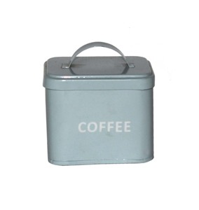 Luxury Customized Rectangular Metal Canister Container with Secure Cover <b>for</b> Pantry Storage - Product Image 1