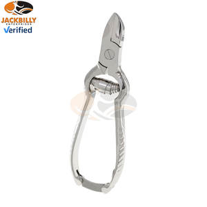 Cortauñas de bebé de alta resistencia para uñas gruesas, herramienta de manicura y pedicura, recortador curvo de acero inoxidable súper afilado con doble resorte. - Product Image 2